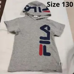 フィラ　フード付き　半袖Tシャツ　130