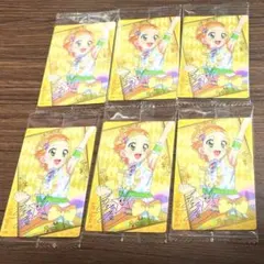 新条ひなき6枚 映画 アイカツ プリパラ 出会いのキセキ ウエハース