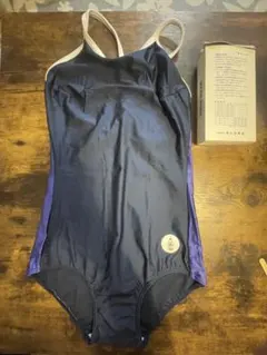 ナガイスイミングスクール指定女児用水着LL~120サイズ　新品未使用　元箱あり ナガイスイミングスクール指定女児用水着LL~120サイズ 新品未使用 元箱
