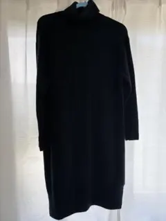 URBAN RESEARCH ネイビーニットワンピース フリーサイズ