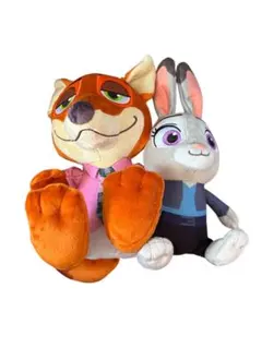 ズートピア ぬいぐるみセット ニック・ジュディ