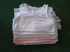 ユニクロ コットンメッシュタンクトップ 100cm 6枚セット