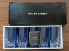 HOUSE & BEST クリスタルグラス 5個セット