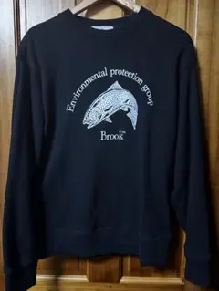 brook ネイビー　スウェット Brook ダックネイビー トレーナー S brook スウェットのおすすめ