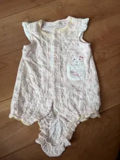 ✨キレイです！　ウサギ　ピンク　ロンパース　クーラクール