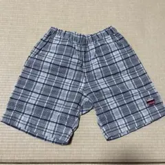 familiar 110cm 船青チェック　パンツ