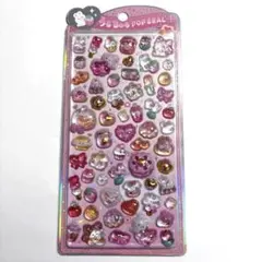 【正規品】 うるちゅるポップシール クラックス　うさぎ　ピンク スイーツ