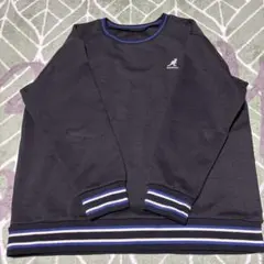 ANTIQUA TOY カンゴール トレーナー 黒 ブラック 160