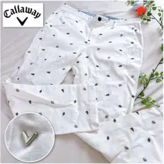 Callaway キャロウェイ 白 メンズゴルフパンツ LL
