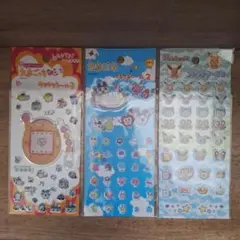 たまごっち ポケモン キラキラシール3 プチプチシール2