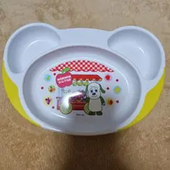 子供用プレート わんわん うーたん いないいないばあ