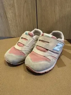New Balance 373 キッズシューズ ピンク 14cm