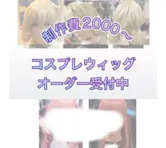 『コスプレウィッグ オーダー受付ページ』