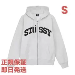 ❗️期間限定SALE❗️ステューシー ブロック スポーツ ジップ フーディ 灰S