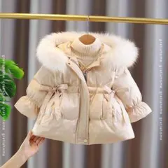 韓国　子供服　ダウン　ピンク　90cm キッズ　コート