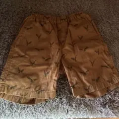 UNIQLO 半ズボン 110サイズ ブラウン 綿100% アメリカンイーグル風
