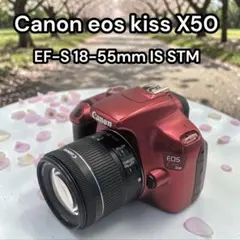 2026年最新】canon EOS Kiss X50 レッドの人気アイテム - メルカリ