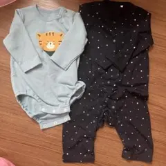 ロンパース・カバーオール2枚セット　男の子