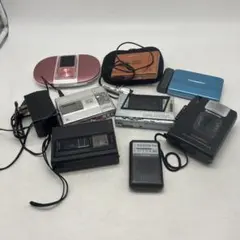 ポータブルオーディオ機器 まとめ　ウォークマン　ラジオ　ジャンク品のサムネイル