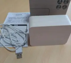 クレファーPLUS DECO 木目調LEDデジタルクロックG-IC104のサムネイル