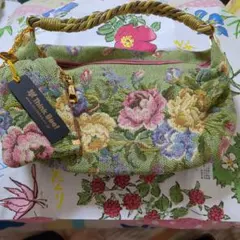 Think Bee! 花柄ハンドバッグ