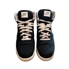 Nike ブラック/ホワイト ハイカットスニーカー