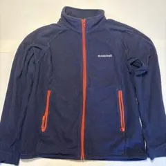 mont-bell ネイビー フリースジャケット