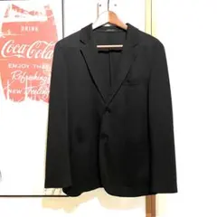 ユニクロ メンズ Mサイズ コンフォート2Bジャケット 黒 ブラック