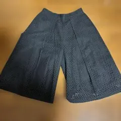 ehegtoi ガウチョパンツ　黒　フリーサイズ