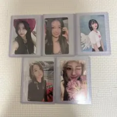 LE SSERAFIM タレントカード 5枚セット