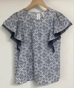 HK WORKS LONDON ノースリーブブラウス　Mサイズのサムネイル