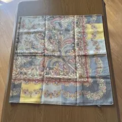 ETRO ペイズリー柄 ウールシルクショール