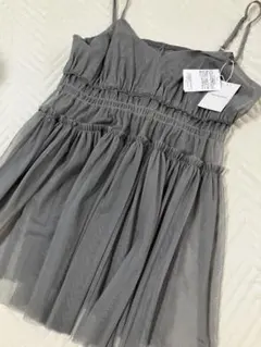 新品未使用★naturalcoutureナチュラルクチュールチュールキャミソールのサムネイル