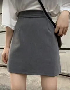 SHEIN ミニスカート ダークグレー