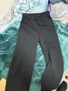 UNIQLO.C スウェットワイドパンツ　ワインカラー