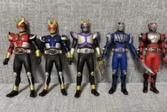 バンダイ 平成 仮面ライダー ソフビ5体 武器付 セット
