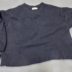 LEPSIM ダークネイビー 長袖ニット F