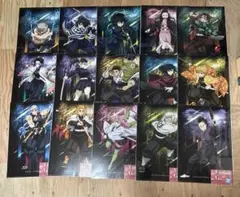 未開封品　鬼滅の刃　くじ　G賞　A3 ポスター　15種　コンプセット