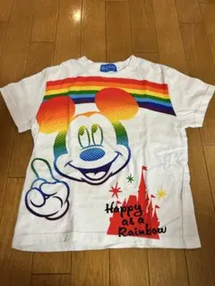 美品★Disney ミッキーマウス Tシャツ 130cmのサムネイル