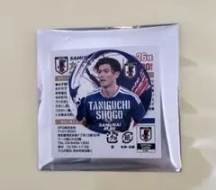 サッカー　日本代表　谷口彰悟　2026 ステッカー　サムライブルー