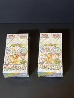 格安　テラスタルフェス　ex 2box シュリンク付き　ワンオーナー　ケース付 テラスタルフェスex 2BOX シュリンク付き 新品未開封 正規品