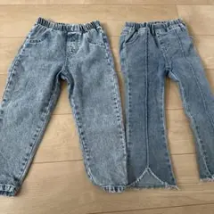 デニムパンツ 2点セット 110㎝予想