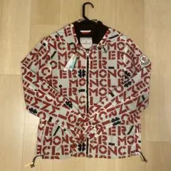 MONCLER ロゴプリント ナイロンジャケット