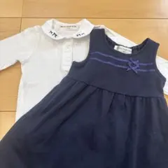 フォーマルワンピースとシャツ100