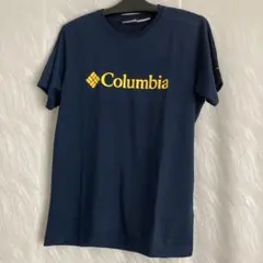 Columbia コロンビア ロゴ ドライTシャツ ネイビーのサムネイル