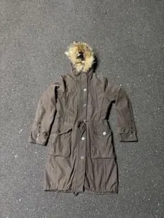 y2kファー付きコート