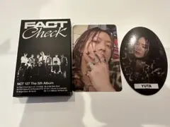 NCT127 アルバム CD トレカ FactCheck QR ユウタ