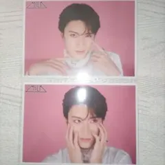 M!LK 山中柔太朗 24歳 生誕生写真セット 生誕 生写真 ピンク 写真 2枚