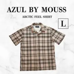 【AZUL BY MOUSSY】ARCTIC FEELシャツ Lサイズのサムネイル