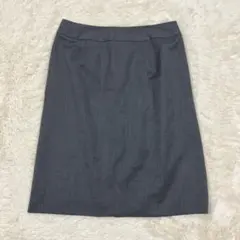 スーツ ひざ丈スカート